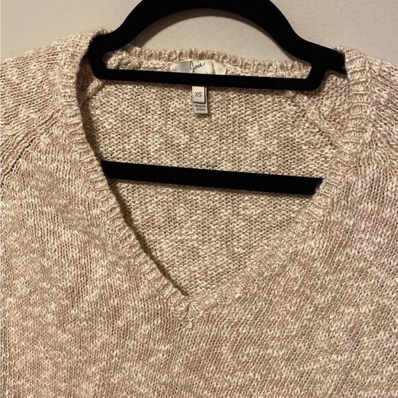 Joie Sweater Cotton Blend V Neck Knit
Beige Cream Size XS - Picture 2 of 7